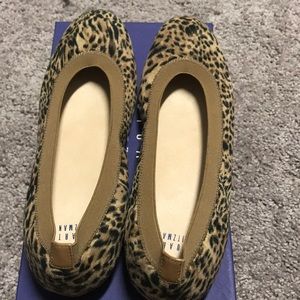 Stuart Weitzman Leopard Flats Brand new in box